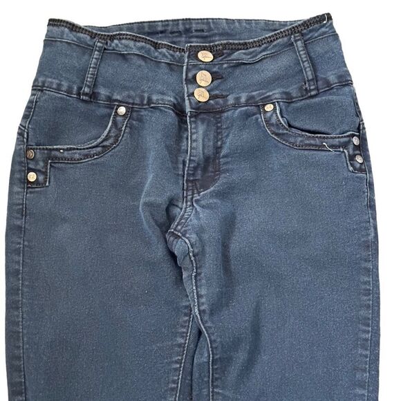 ALWAYS FRIDAY 3-Button Skinny Jeans Size 5 - Picture 6 of 15